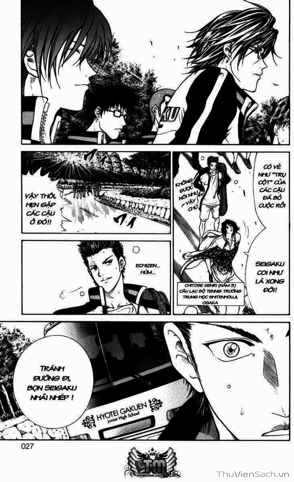 Truyện Tranh Hoàng Tử Tennis - Prince Of Tennis trang 3
