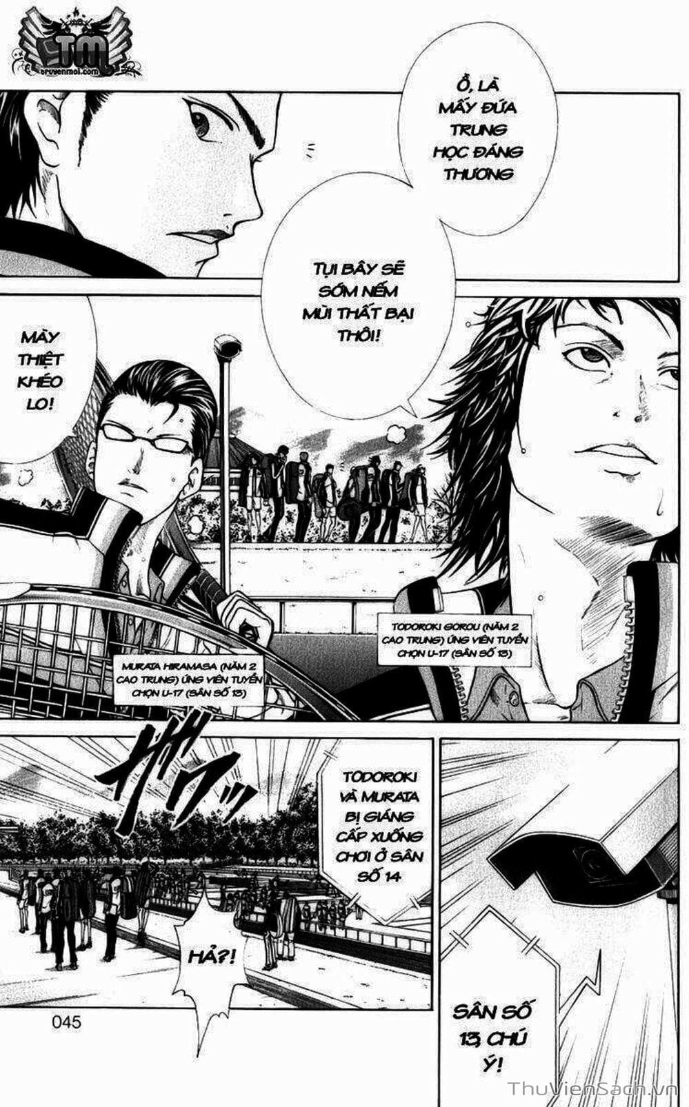 Truyện Tranh Hoàng Tử Tennis - Prince Of Tennis trang 3