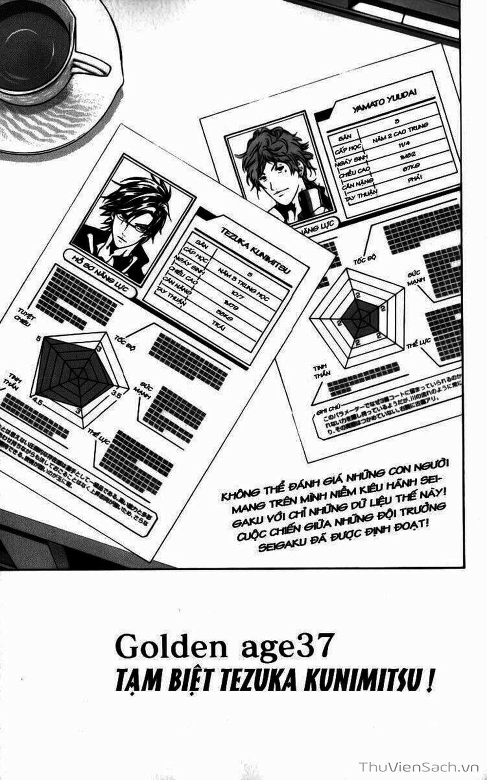 Truyện Tranh Hoàng Tử Tennis - Prince Of Tennis trang 3