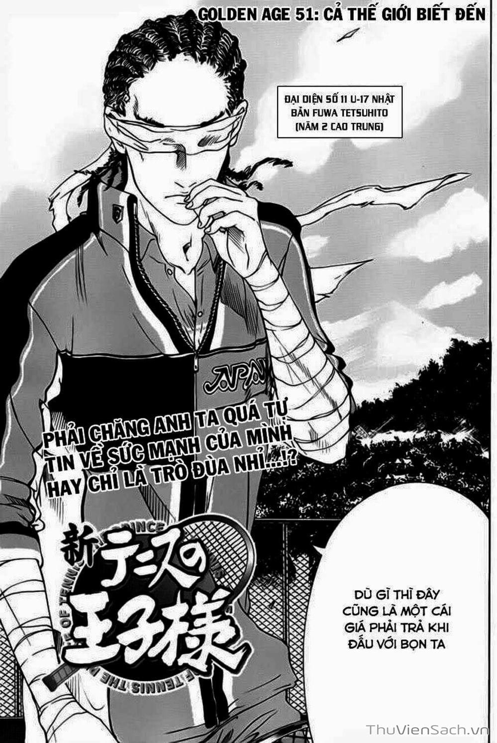 Truyện Tranh Hoàng Tử Tennis - Prince Of Tennis trang 3