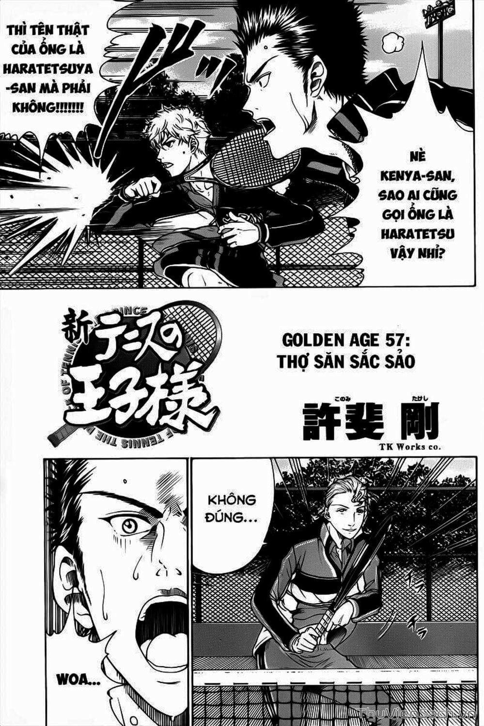 Truyện Tranh Hoàng Tử Tennis - Prince Of Tennis trang 3