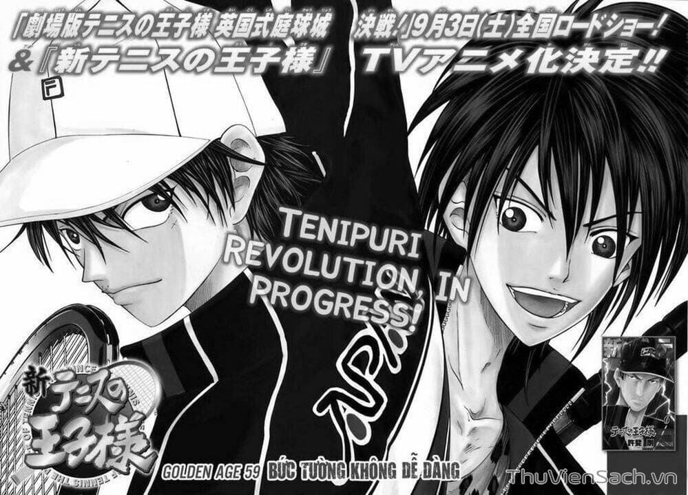 Truyện Tranh Hoàng Tử Tennis - Prince Of Tennis trang 3