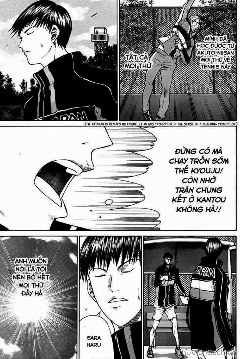 Truyện Tranh Hoàng Tử Tennis - Prince Of Tennis trang 3