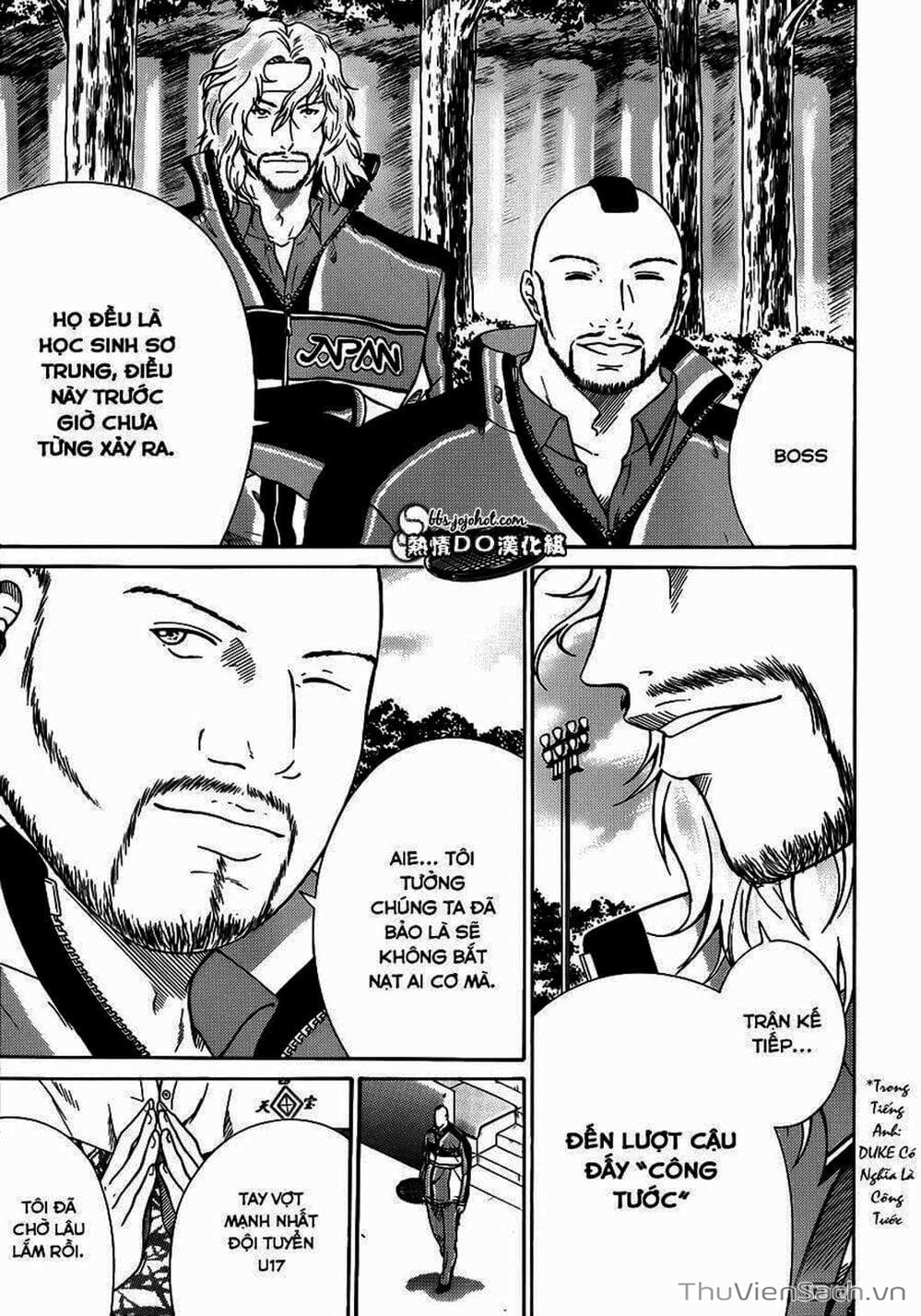 Truyện Tranh Hoàng Tử Tennis - Prince Of Tennis trang 3