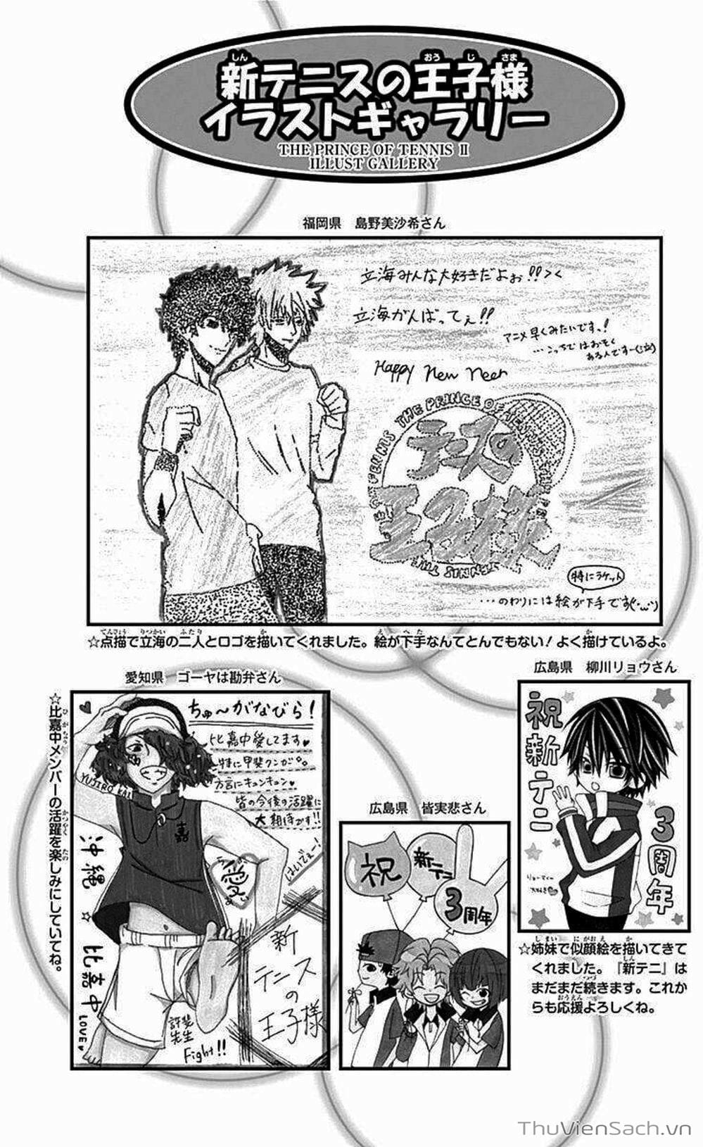 Truyện Tranh Hoàng Tử Tennis - Prince Of Tennis trang 3