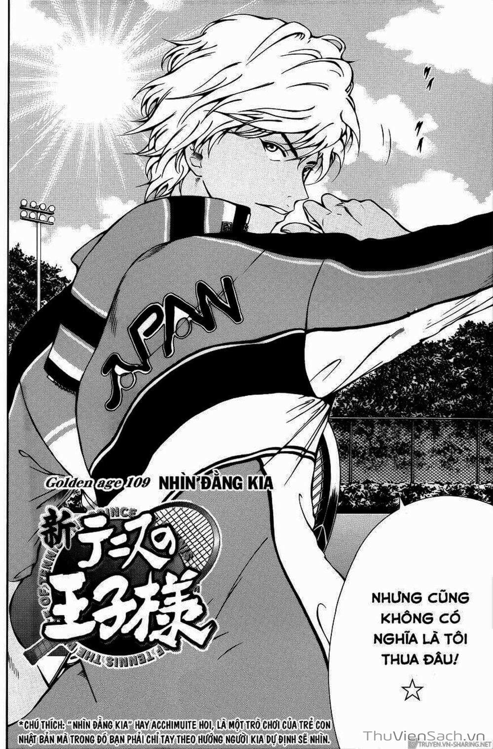 Truyện Tranh Hoàng Tử Tennis - Prince Of Tennis trang 3