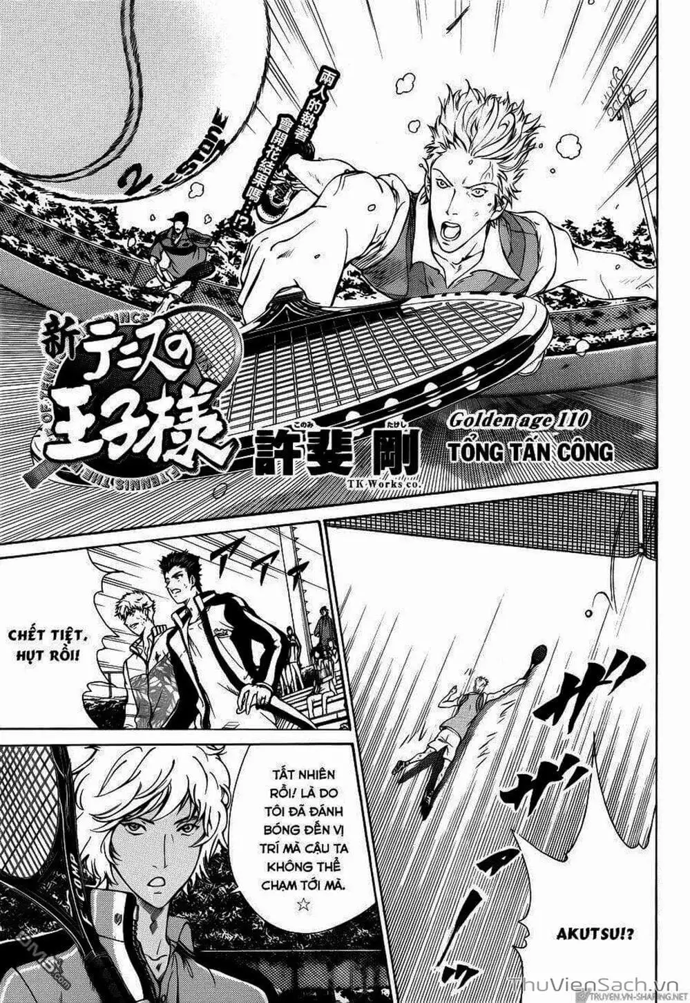 Truyện Tranh Hoàng Tử Tennis - Prince Of Tennis trang 3
