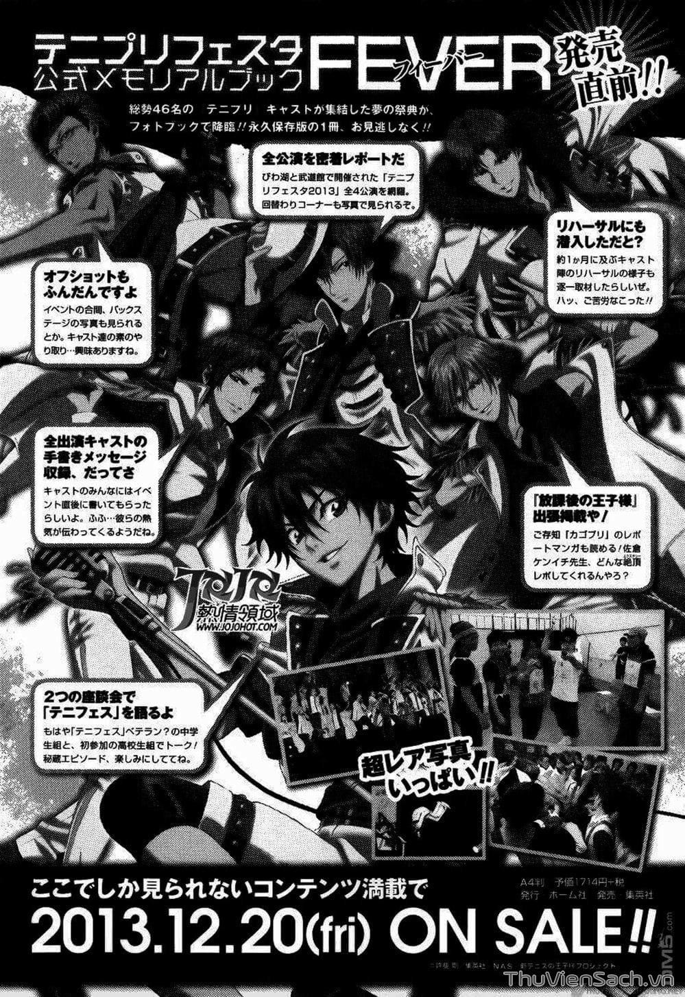 Truyện Tranh Hoàng Tử Tennis - Prince Of Tennis trang 3