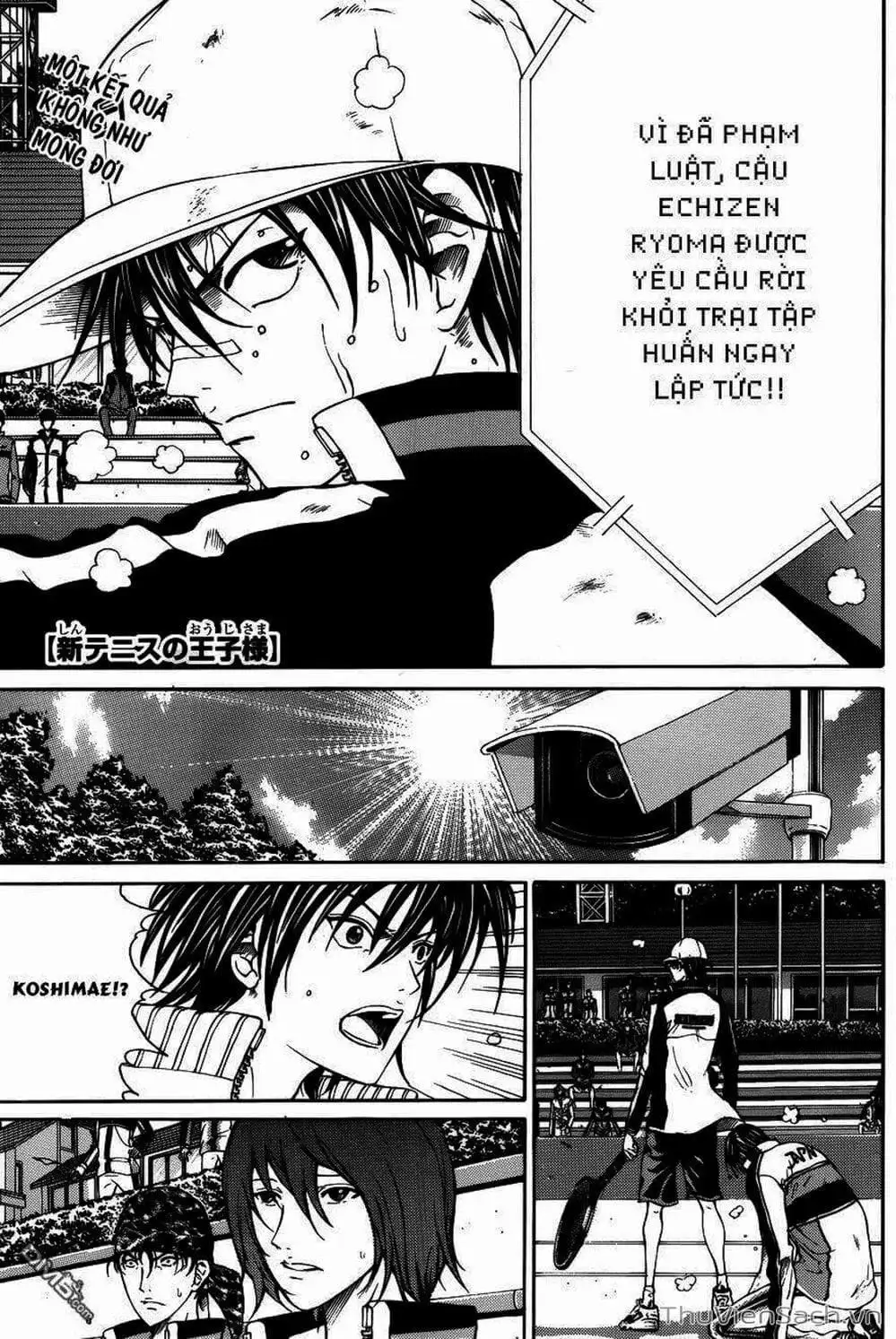Truyện Tranh Hoàng Tử Tennis - Prince Of Tennis trang 3