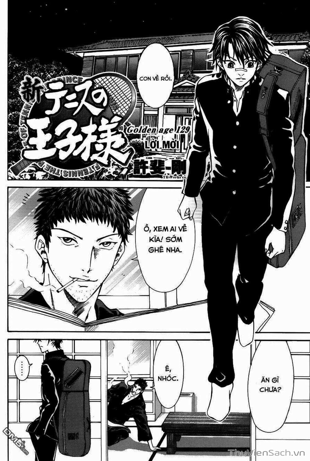 Truyện Tranh Hoàng Tử Tennis - Prince Of Tennis trang 3