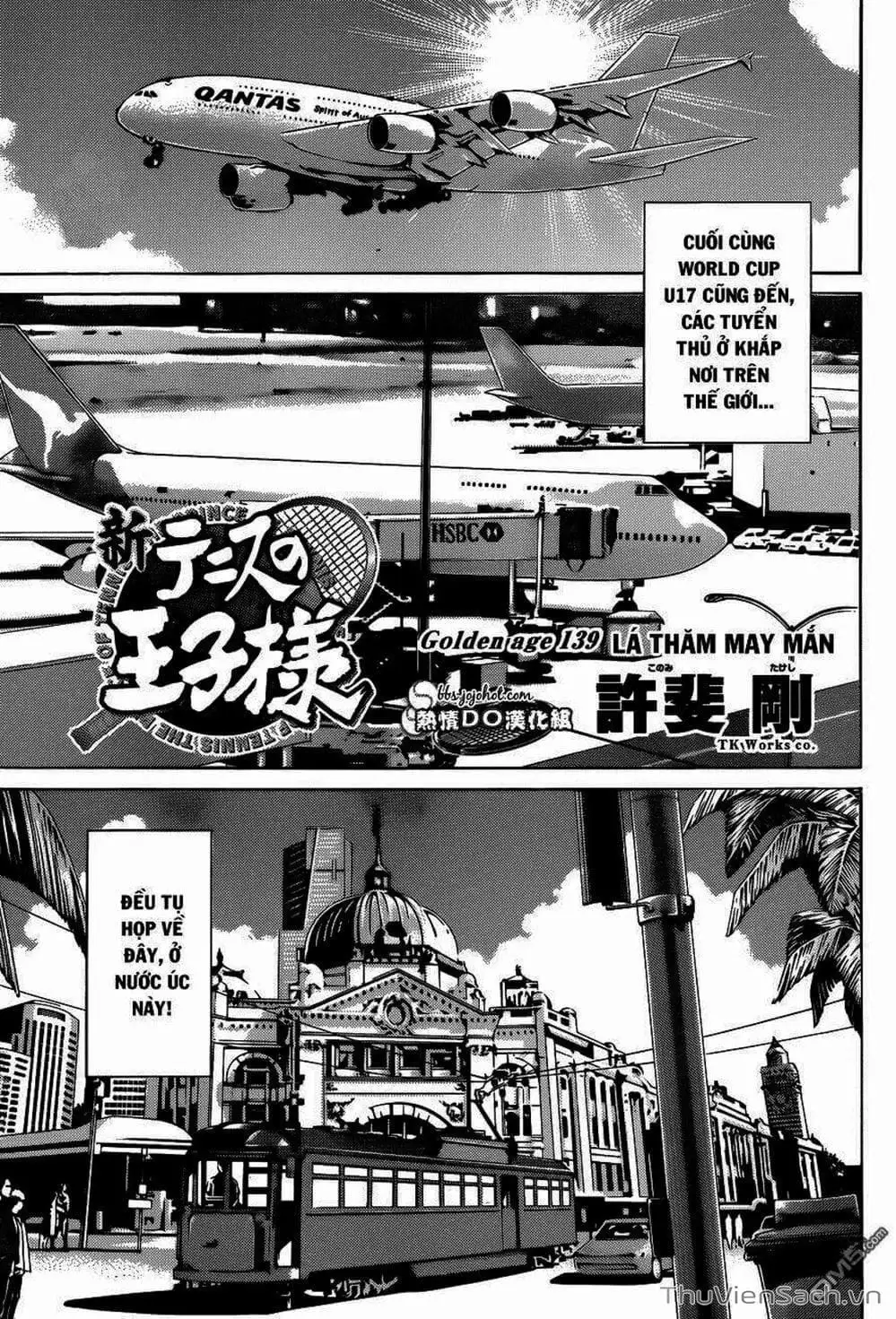 Truyện Tranh Hoàng Tử Tennis - Prince Of Tennis trang 3