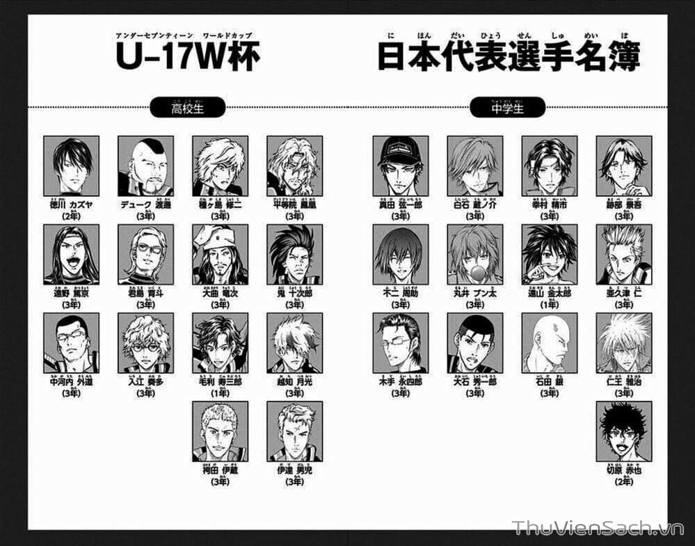 Truyện Tranh Hoàng Tử Tennis - Prince Of Tennis trang 3