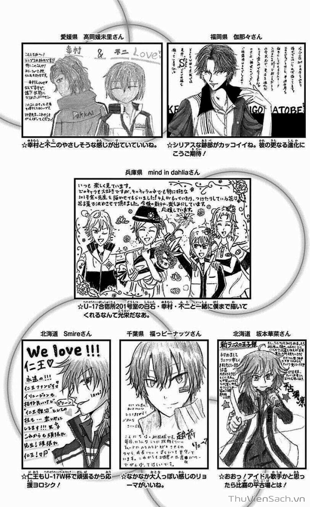 Truyện Tranh Hoàng Tử Tennis - Prince Of Tennis trang 3