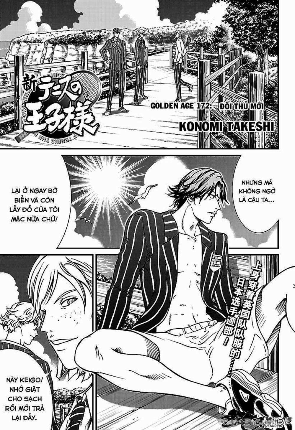 Truyện Tranh Hoàng Tử Tennis - Prince Of Tennis trang 3