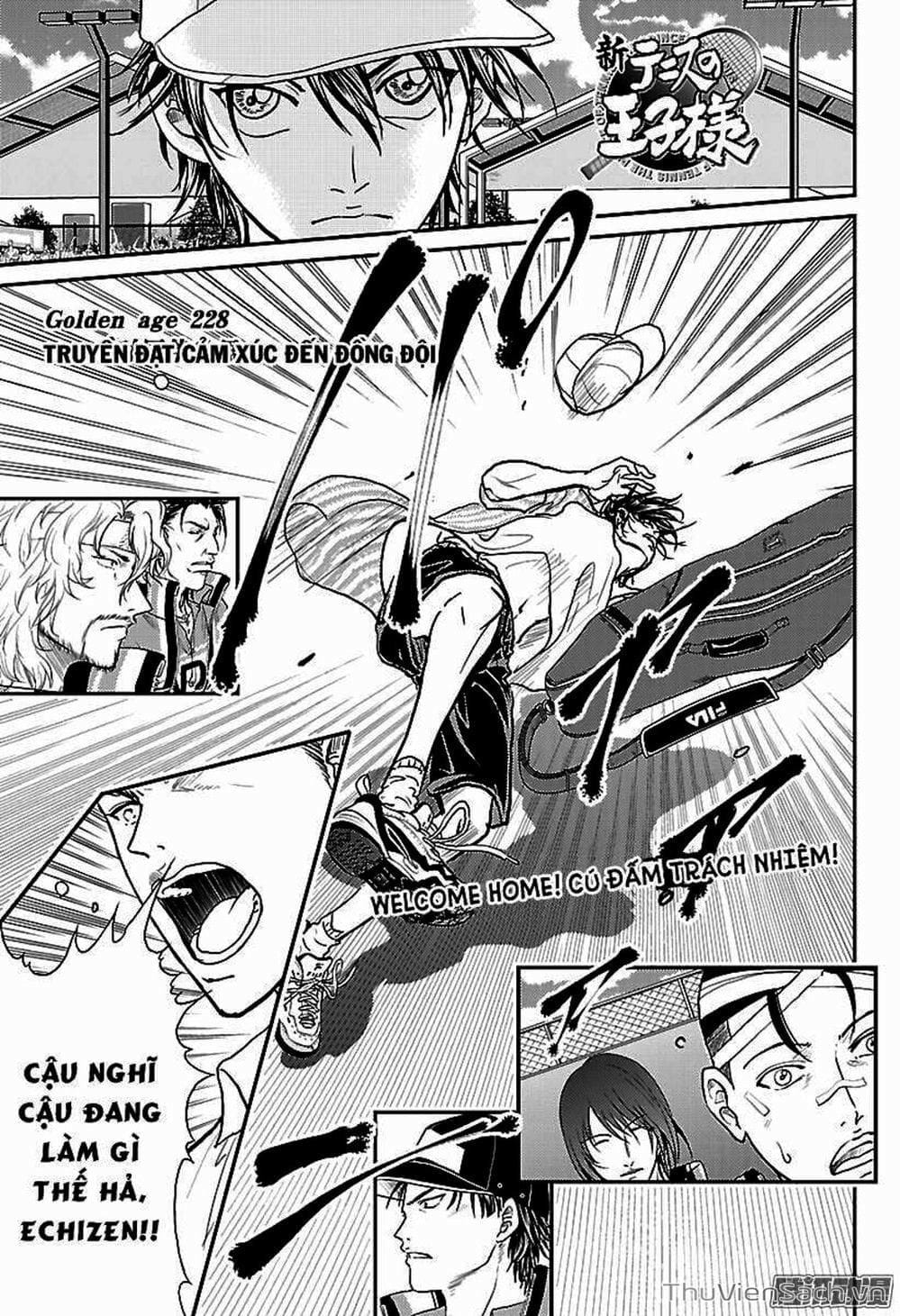 Truyện Tranh Hoàng Tử Tennis - Prince Of Tennis trang 3