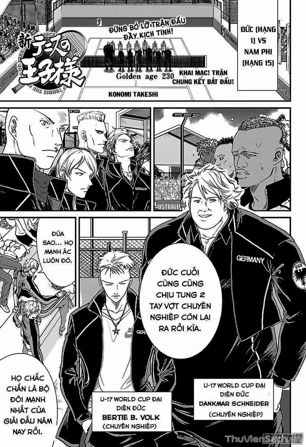 Truyện Tranh Hoàng Tử Tennis - Prince Of Tennis trang 3