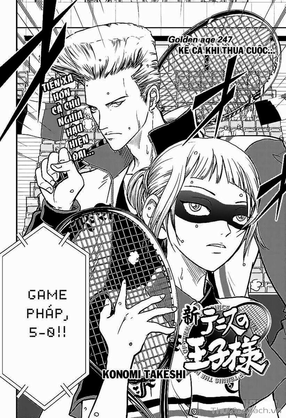 Truyện Tranh Hoàng Tử Tennis - Prince Of Tennis trang 3