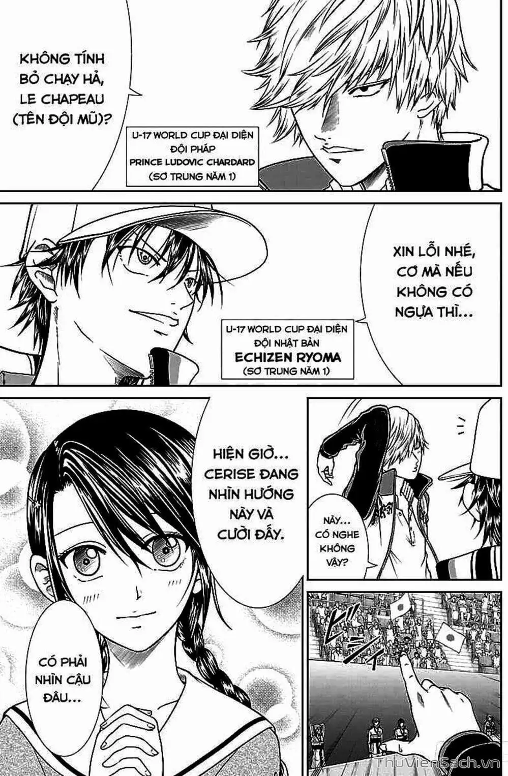 Truyện Tranh Hoàng Tử Tennis - Prince Of Tennis trang 3