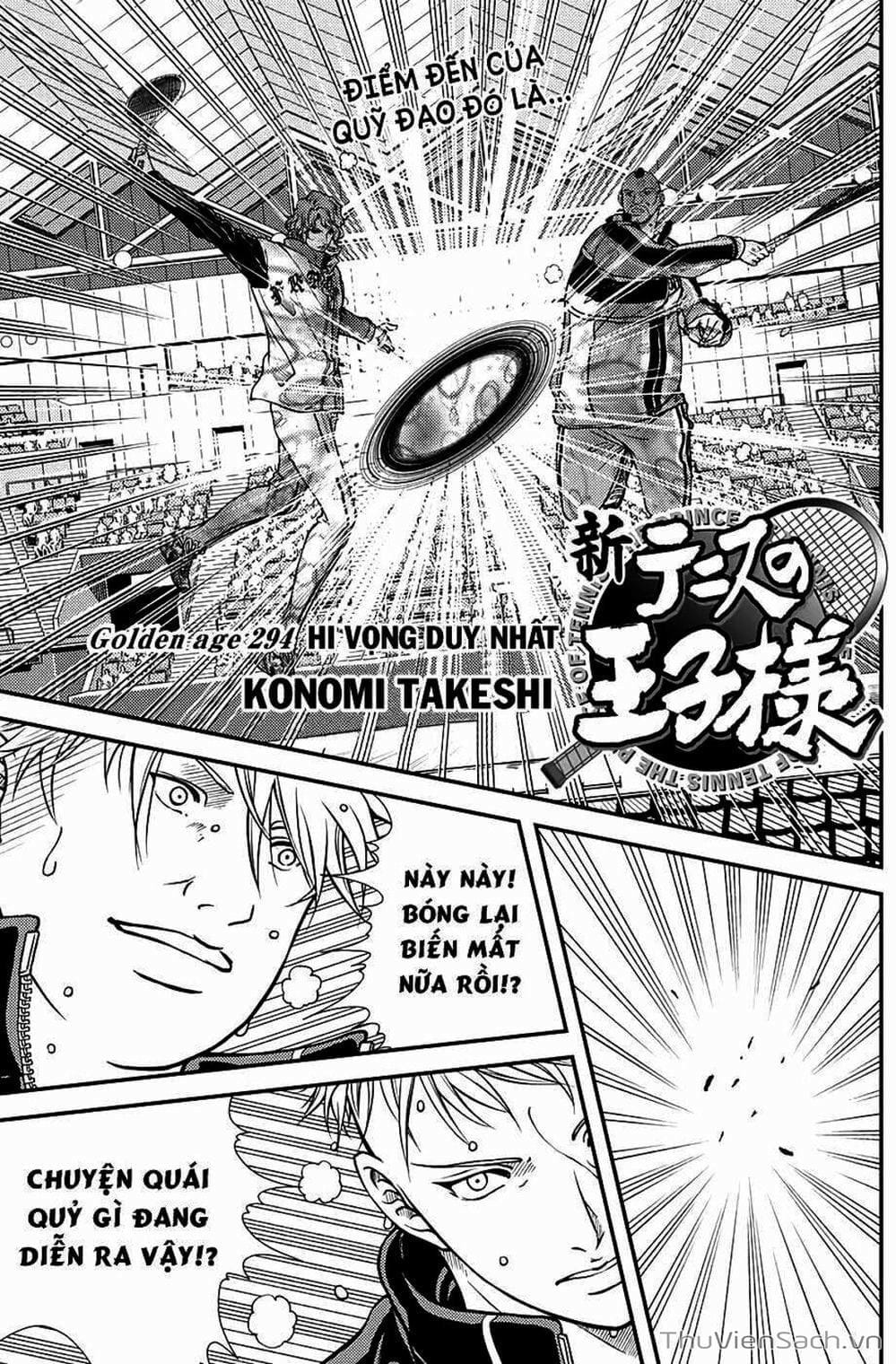 Truyện Tranh Hoàng Tử Tennis - Prince Of Tennis trang 3