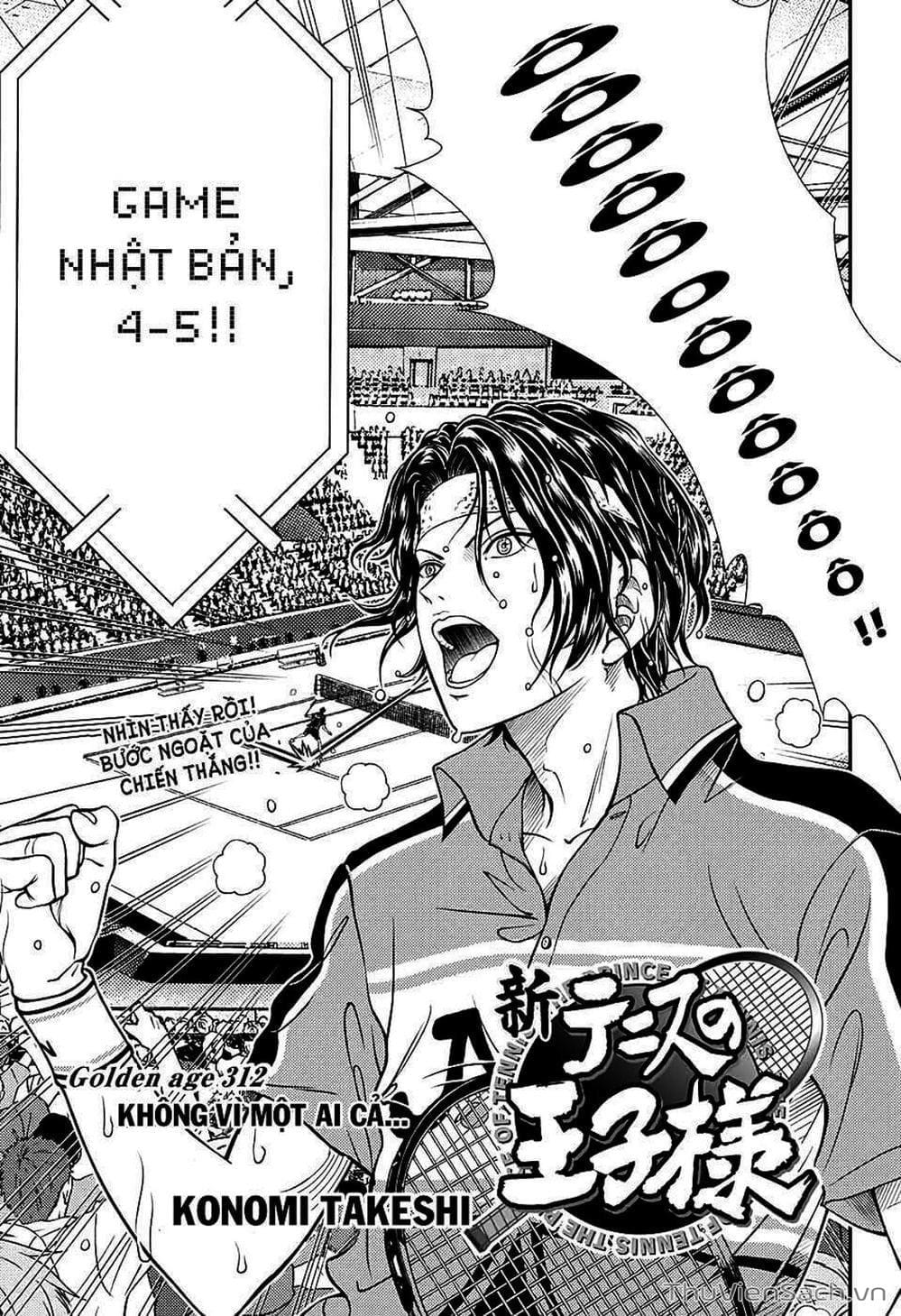 Truyện Tranh Hoàng Tử Tennis - Prince Of Tennis trang 3
