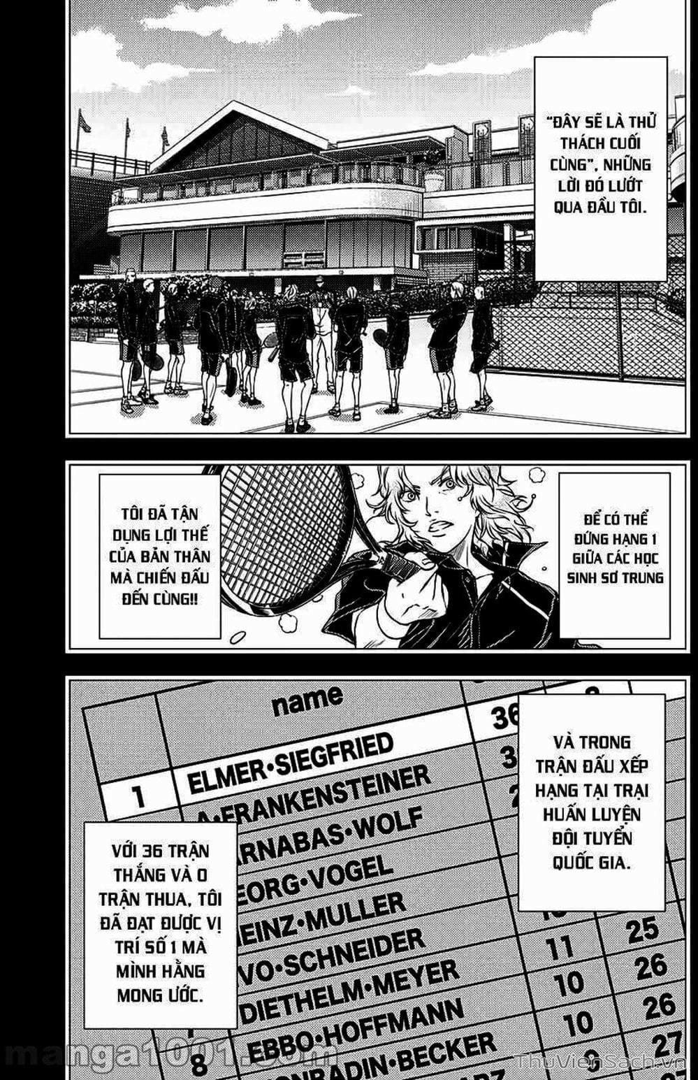 Truyện Tranh Hoàng Tử Tennis - Prince Of Tennis trang 3