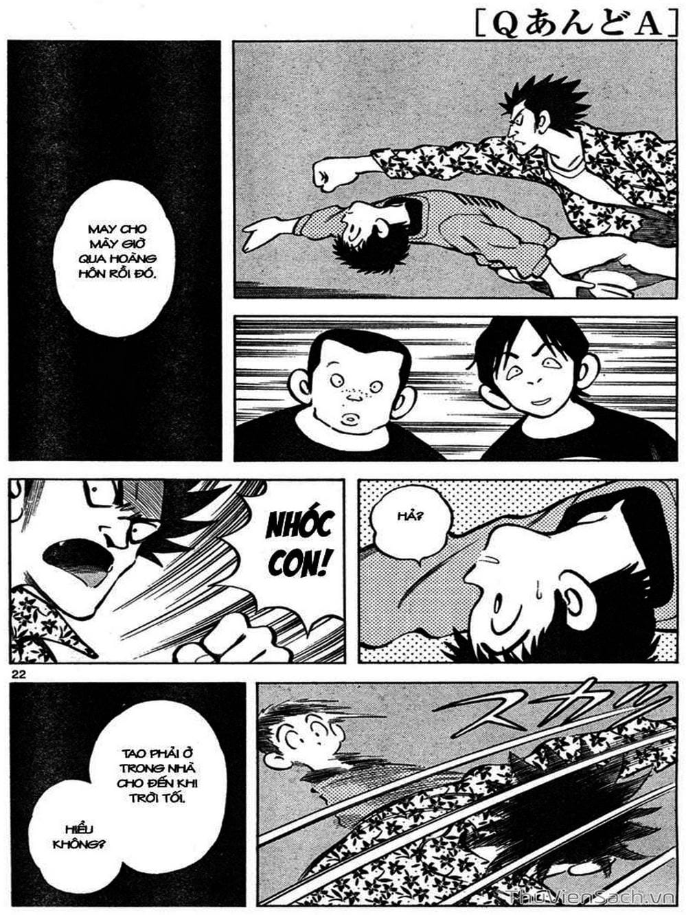 Truyện Tranh Q Và A - Q And A trang 7