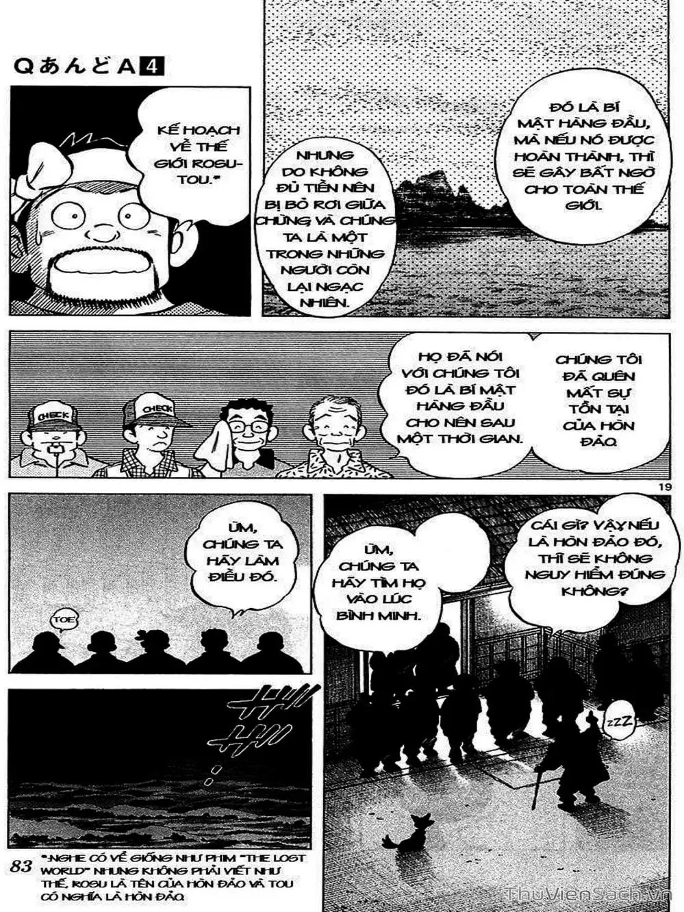 Truyện Tranh Q Và A - Q And A trang 7