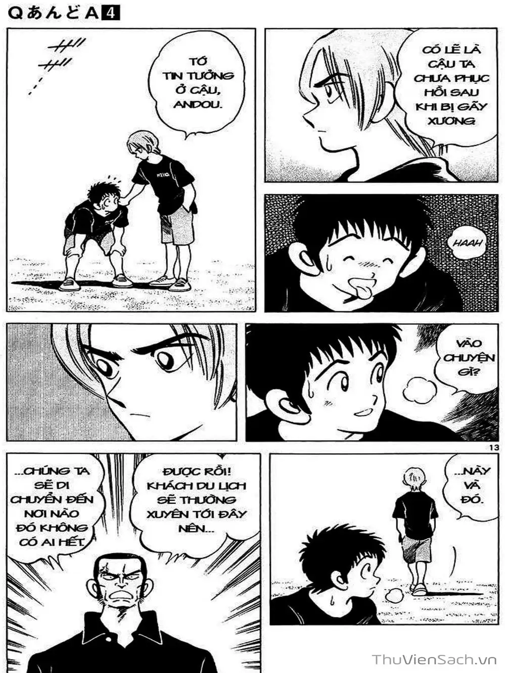Truyện Tranh Q Và A - Q And A trang 7