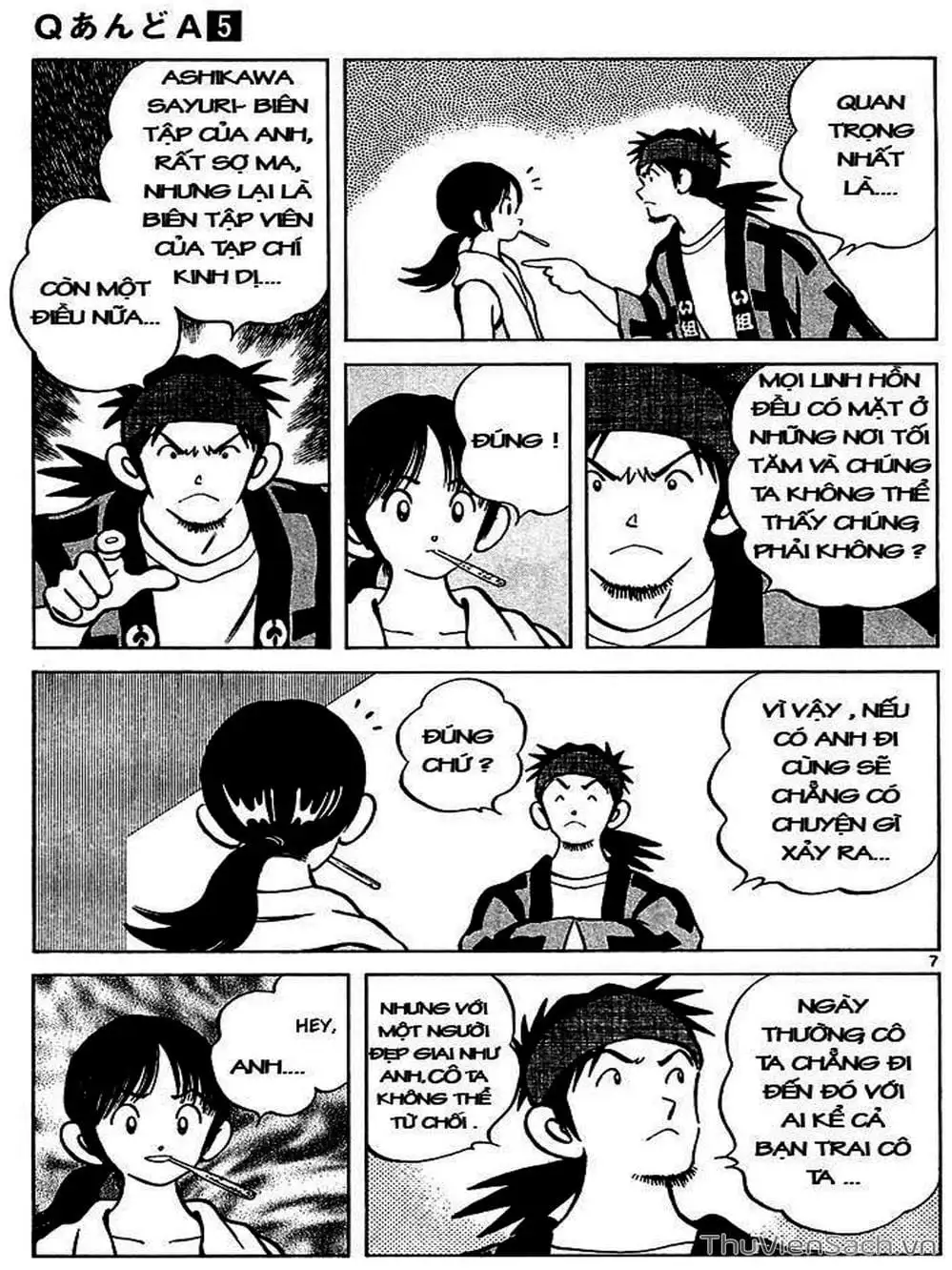 Truyện Tranh Q Và A - Q And A trang 7