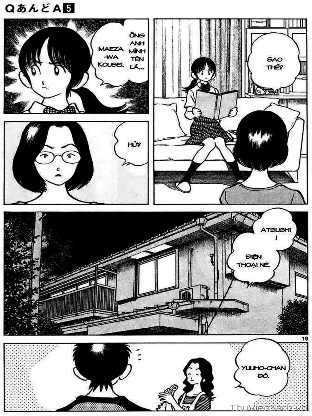 Truyện Tranh Q Và A - Q And A trang 7