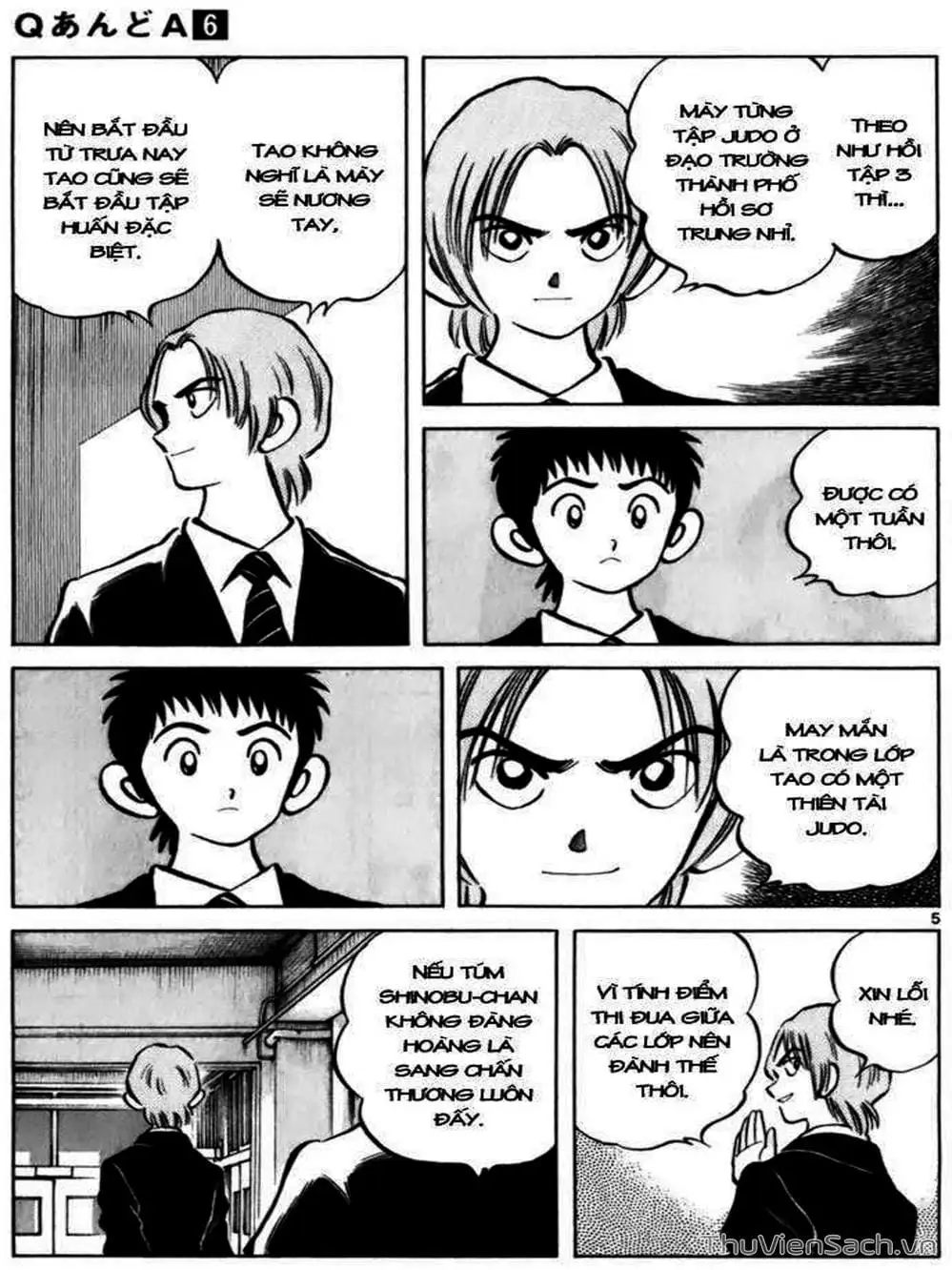 Truyện Tranh Q Và A - Q And A trang 7