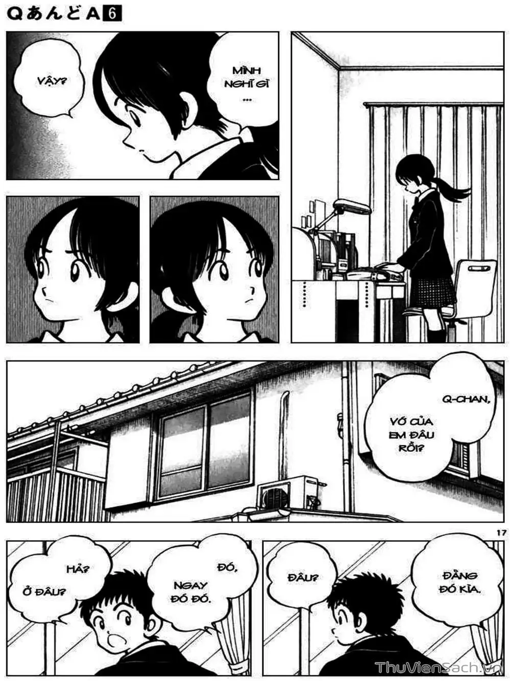 Truyện Tranh Q Và A - Q And A trang 7