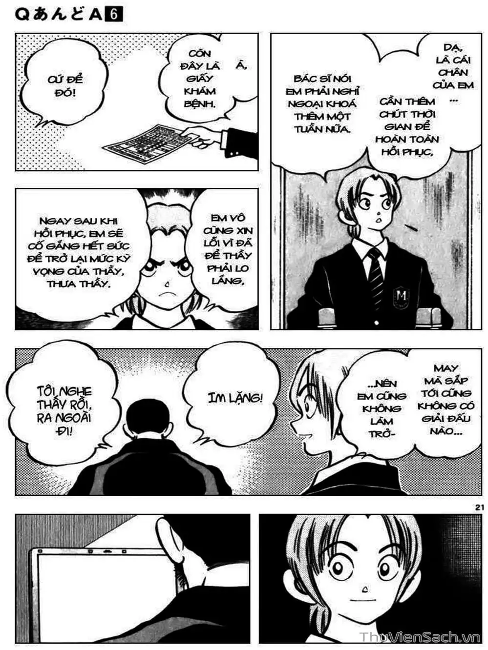 Truyện Tranh Q Và A - Q And A trang 7