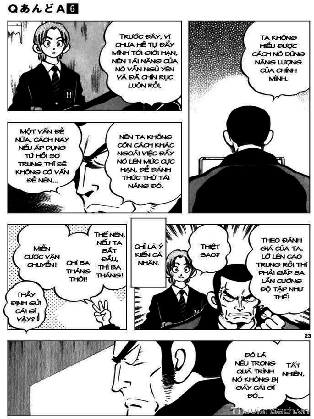 Truyện Tranh Q Và A - Q And A trang 7