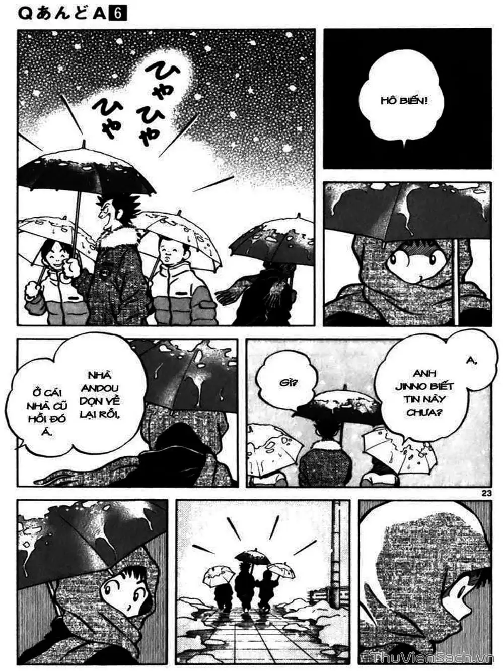 Truyện Tranh Q Và A - Q And A trang 7
