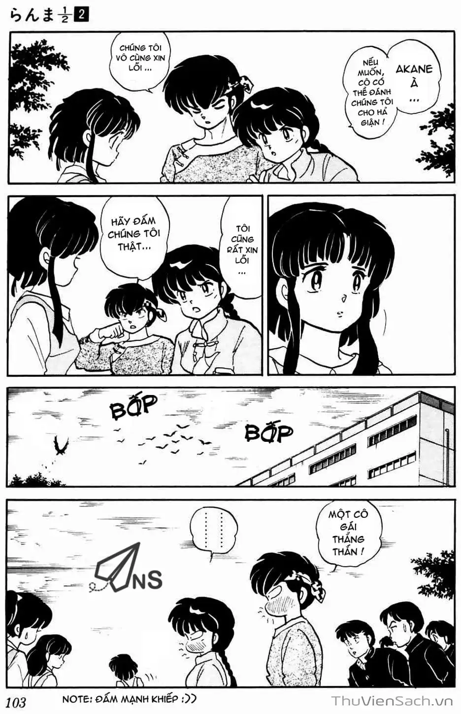 Truyện Tranh Một Nửa Ranma trang 4