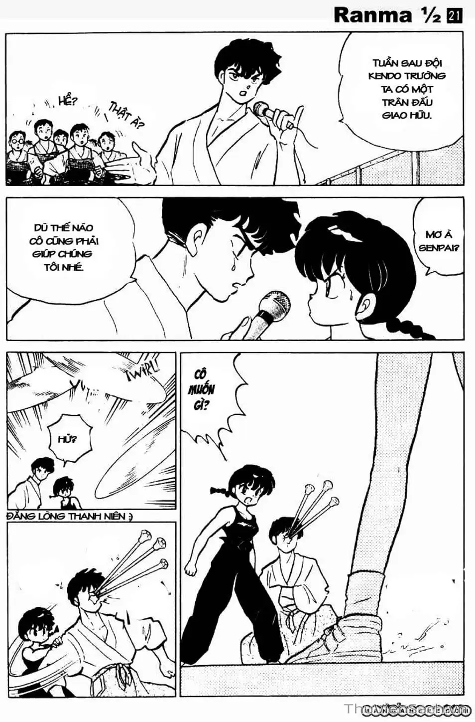 Truyện Tranh Một Nửa Ranma trang 4