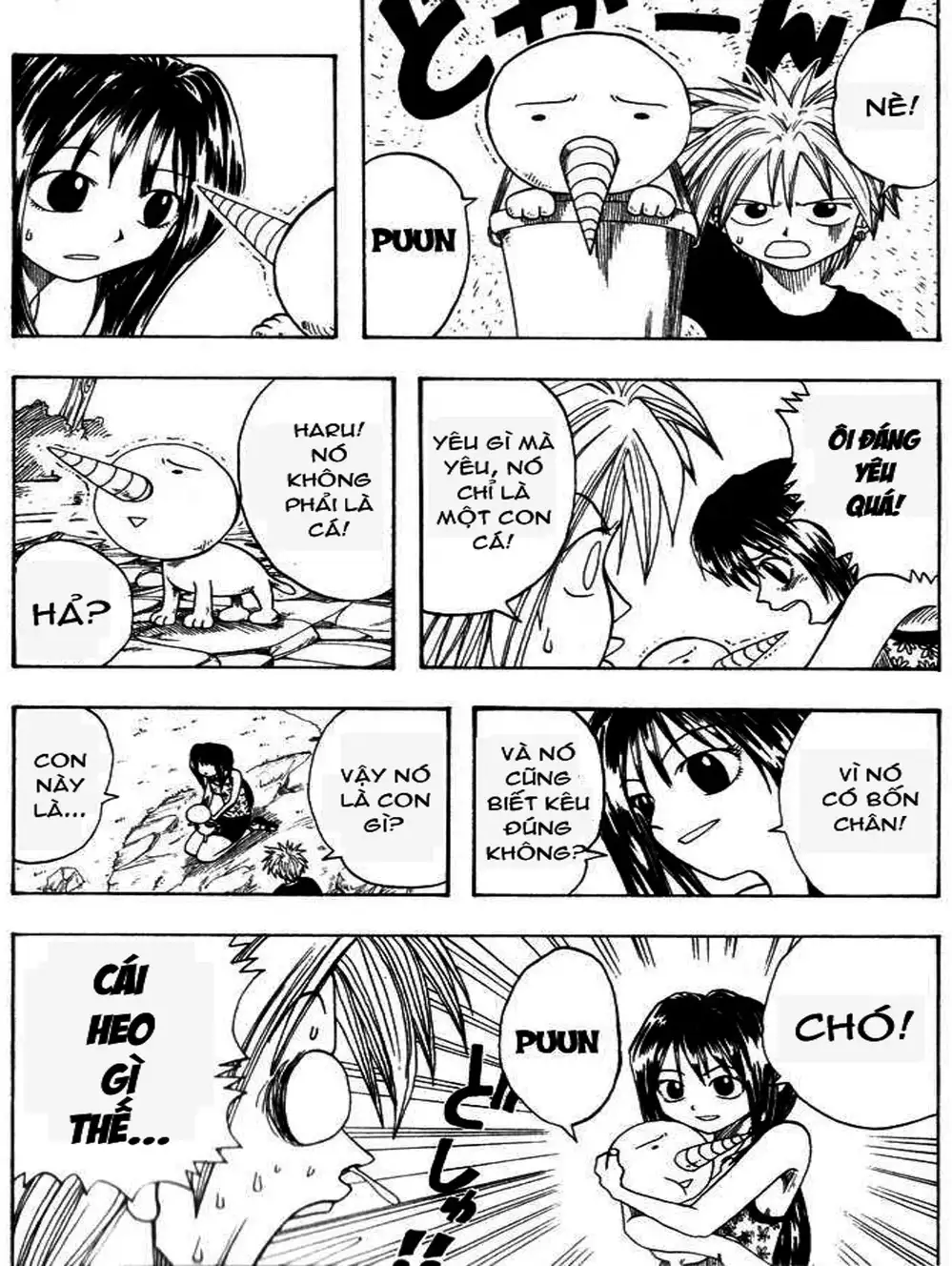 Truyện Tranh Thánh Thạch Rave - Rave Master trang 8