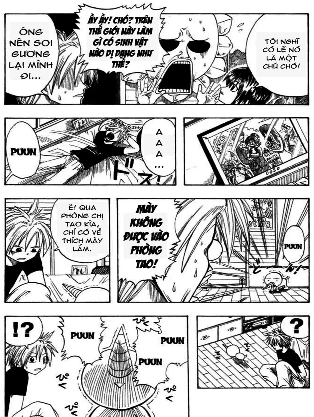 Truyện Tranh Thánh Thạch Rave - Rave Master trang 8