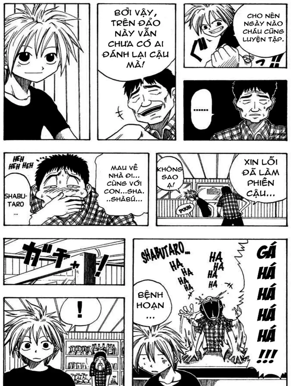 Truyện Tranh Thánh Thạch Rave - Rave Master trang 8