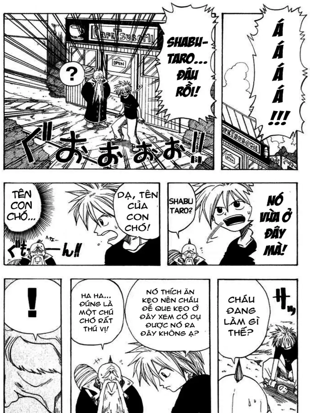 Truyện Tranh Thánh Thạch Rave - Rave Master trang 8