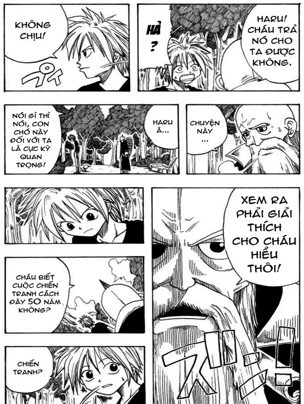 Truyện Tranh Thánh Thạch Rave - Rave Master trang 8