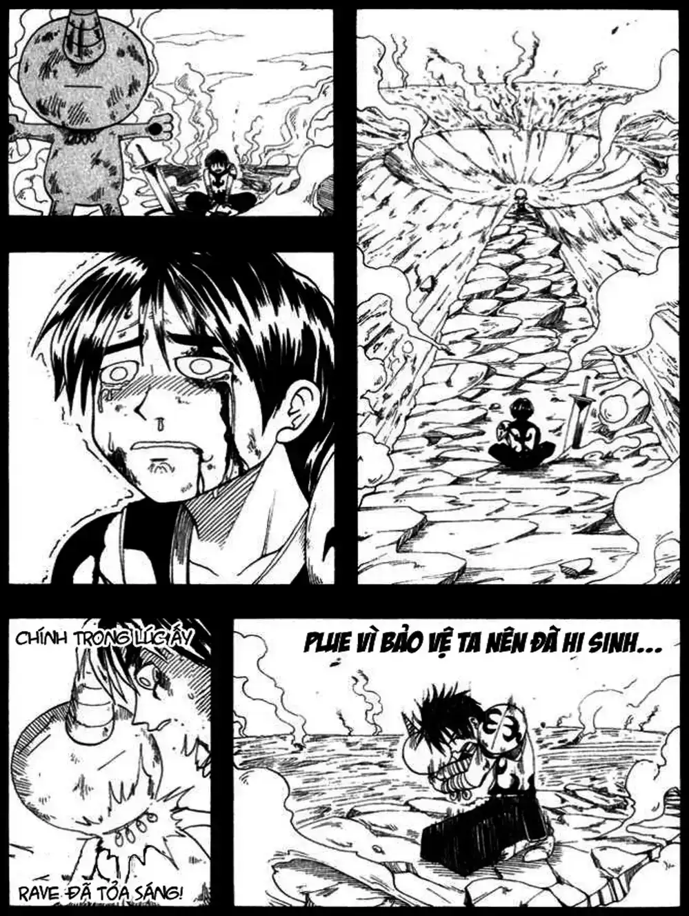 Truyện Tranh Thánh Thạch Rave - Rave Master trang 8