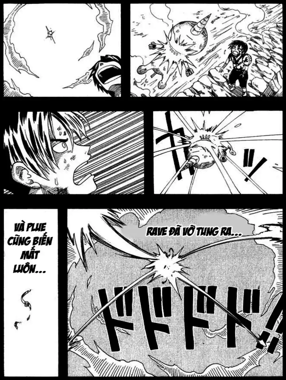 Truyện Tranh Thánh Thạch Rave - Rave Master trang 8