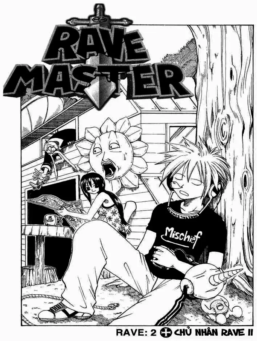 Truyện Tranh Thánh Thạch Rave - Rave Master trang 8