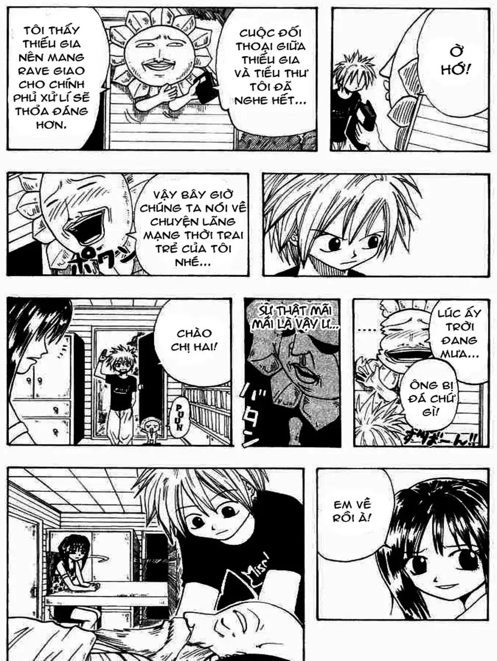 Truyện Tranh Thánh Thạch Rave - Rave Master trang 8