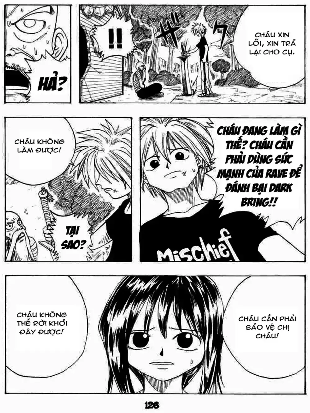 Truyện Tranh Thánh Thạch Rave - Rave Master trang 8