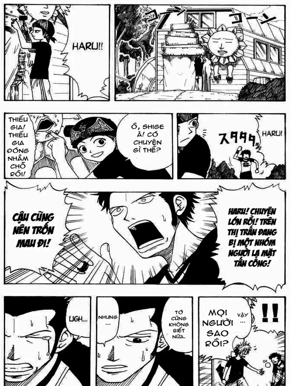 Truyện Tranh Thánh Thạch Rave - Rave Master trang 8