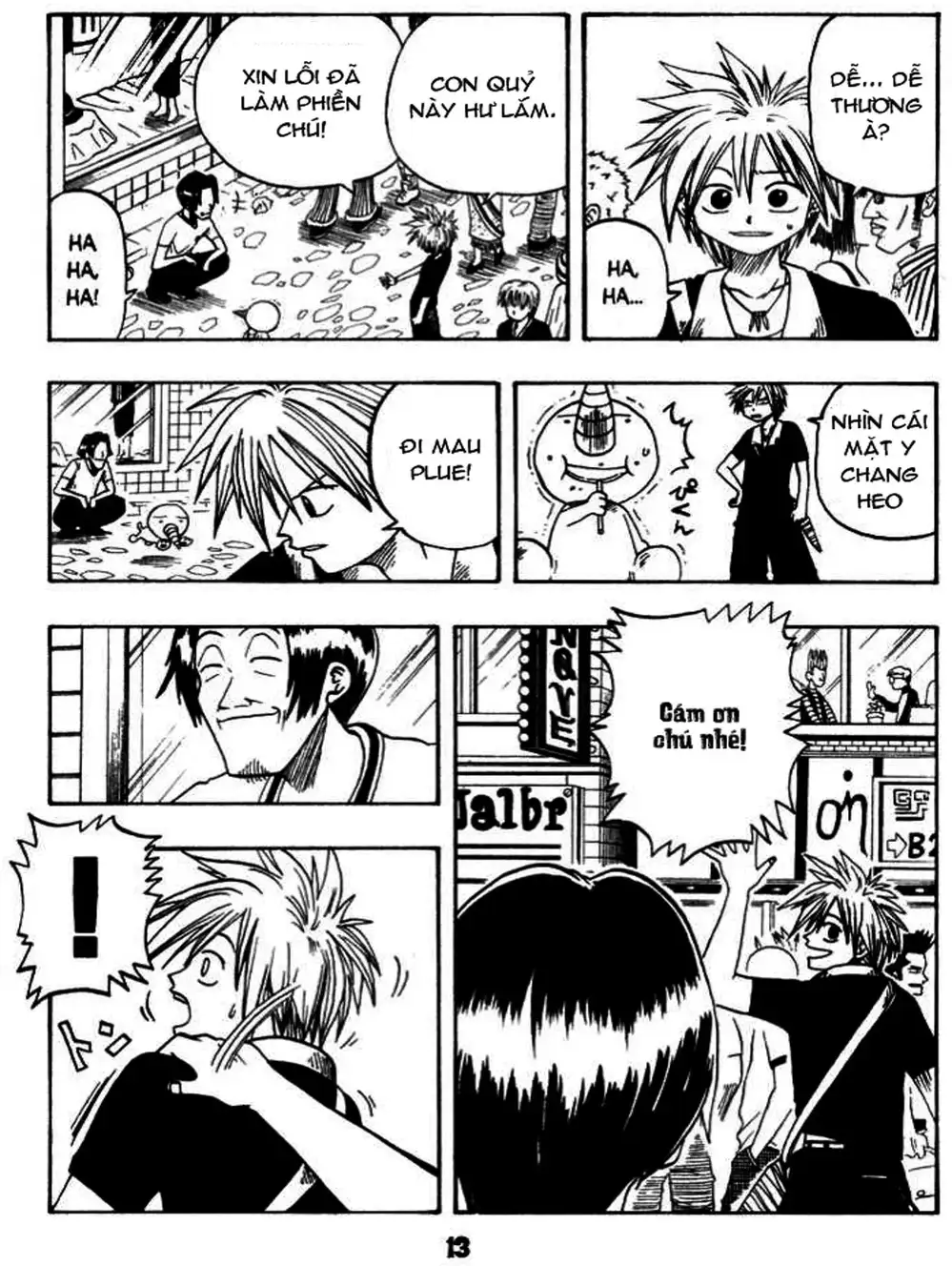 Truyện Tranh Thánh Thạch Rave - Rave Master trang 8