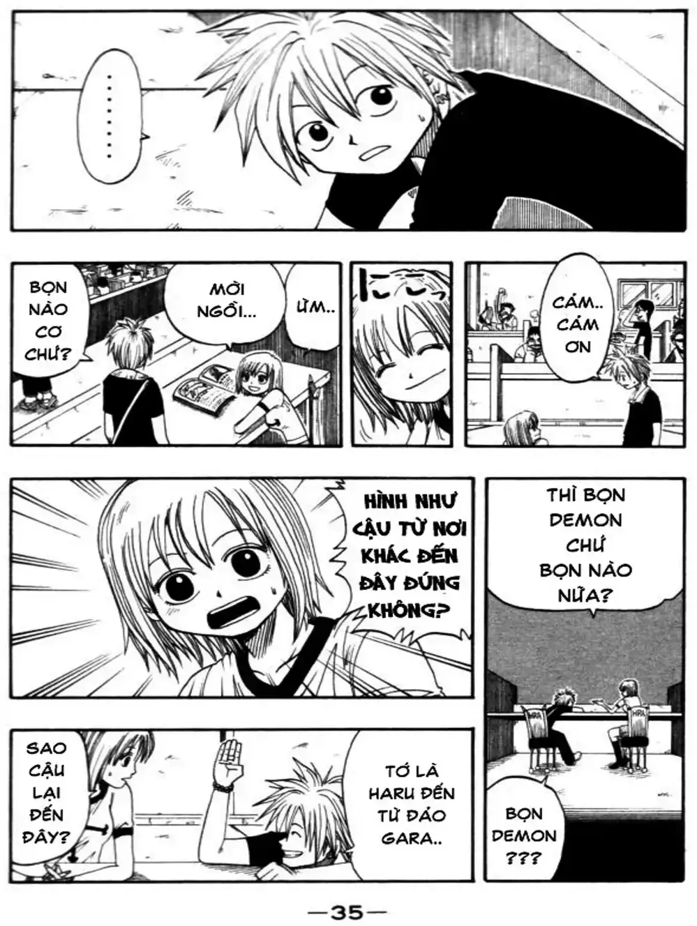 Truyện Tranh Thánh Thạch Rave - Rave Master trang 8